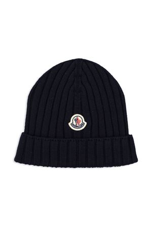 blue wool beanie MONCLER KIDS | J29513B00002M1131742